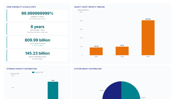 Amazon S3 Storage: 500 Trillion Objects Deep