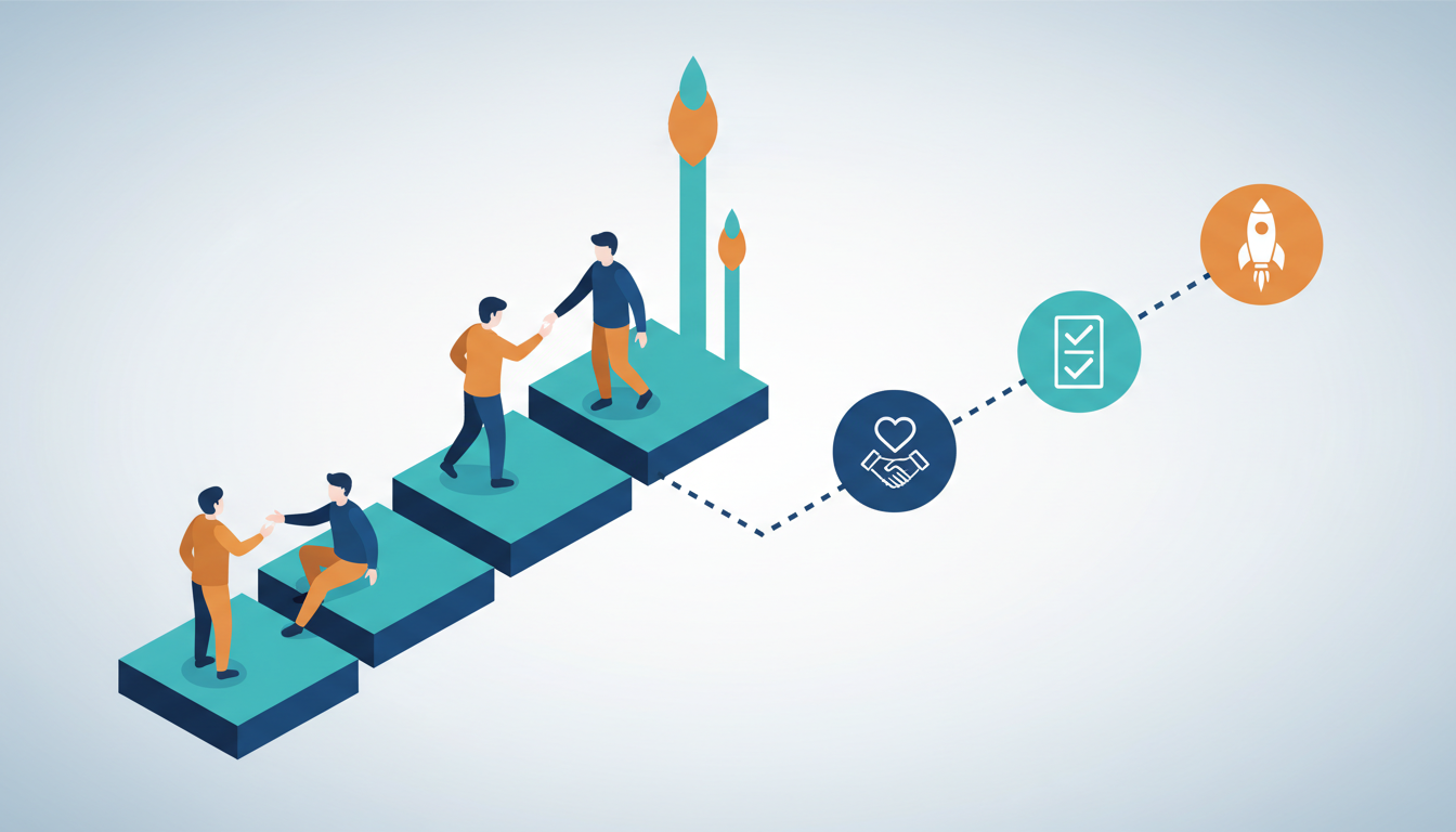 Conceptual illustration for Executing the 3-Minute Game and Sensate Focus Protocols for Couples
