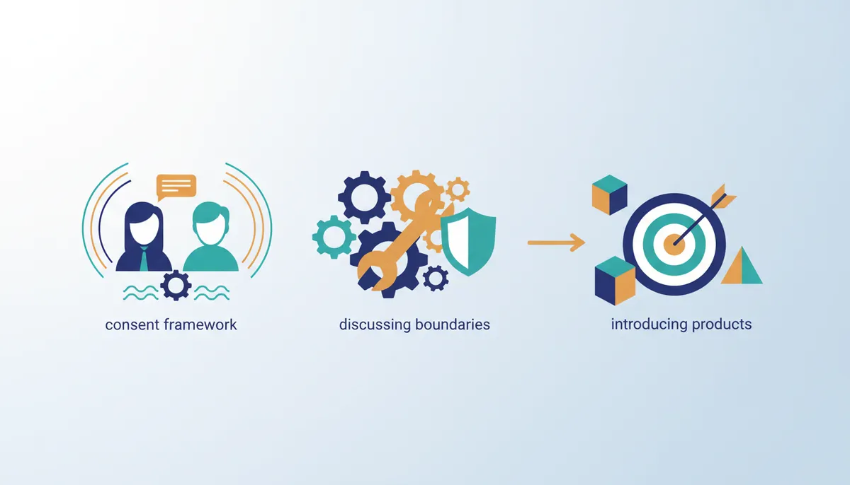 Conceptual illustration for Communication Frameworks for Establishing Consent and Boundaries
